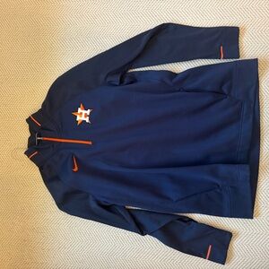 Nike Dri-FIT Navy and Orange Jacket